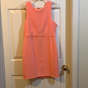 Coral mini dress